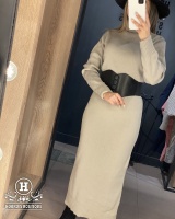 پیراهن یقه اسکی بافت