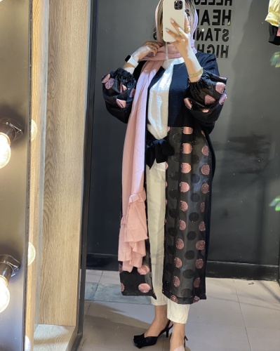 مانتو خالدار