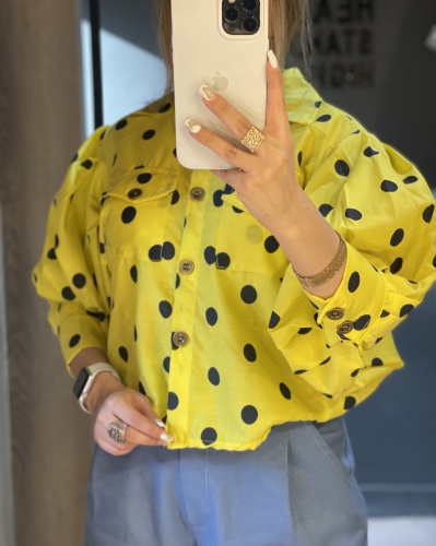 شومیز خالدار