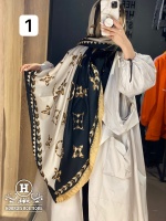 روسری دو رنگ LV عرض 140