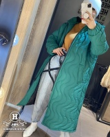 کاپشن کلاهدار طرح موج