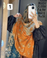 شال طرح چشم