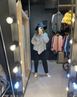 شومیز خالدار
