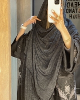 شال پلیسه ریز خالدار