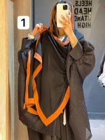 شال لبه رنگی
