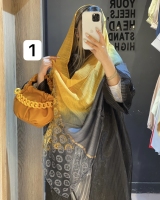 شال دستک ارگانزا طرح لویی ویتون