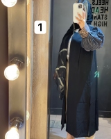 مانتو مجلسی استین ارگانزا