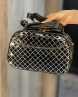 کیف دو زیپی با بند بلند