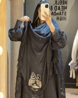 شال مشکی جغد