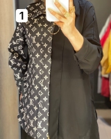 شومیز میکس زیپی