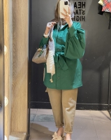 مانتو استین پفی