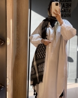 مانتو دکمه مخفی دار