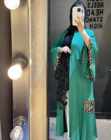 مانتو مزونی لبه پلنگی