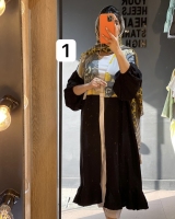 مانتو چین دار