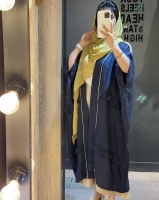 مانتو مغذی دوزی شده
