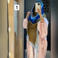 شال ابرنگی منگوله دار