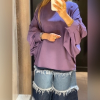 بلوز پشت بندی