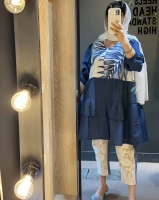 مانتو عروسکی طرح هاوایی