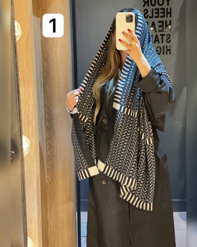 شال موهر طرح میکس