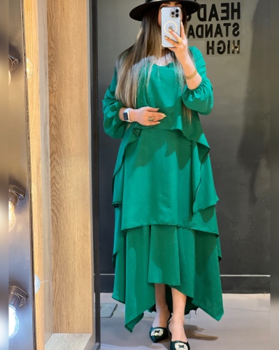 پیراهن طبقه ای