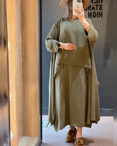 پیراهن دو تیکه گوشواره ای