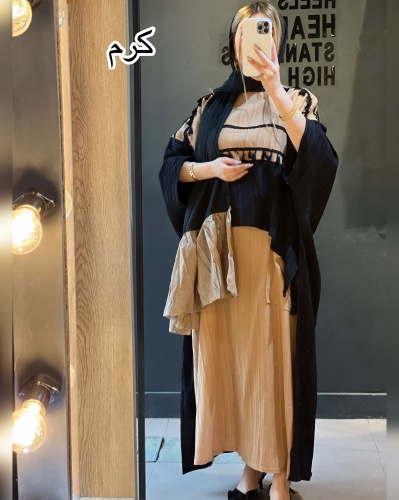 مانتو دو تیکه(سرافون و رویه)