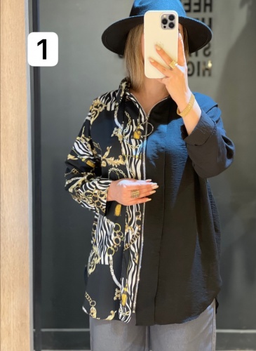 شومیز زیپی