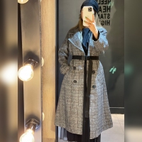 پالتو چهارخونه مزونی استردار