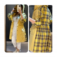 بارونی پاییزه پشت چهار خونه کلاهدار