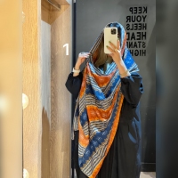 شال پاییزه طرح میکس