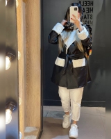 کت چرم لبه تدی
