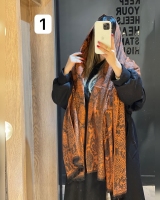 شال موهر طرح پوست ماری