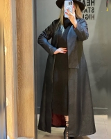 بارونی چرم بلند مزونی استردارو گرم