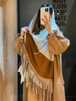شال مزونی دستک چرم