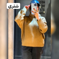 بافت یقه اسکی گرم بالا