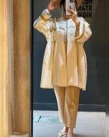 مانتو مزونی خرجکاری شده