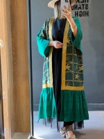 مانتو مزونی خامه دوزی شده