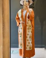 مانتو پایین چین دار