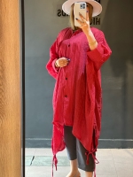 مانتو گوشواره ای