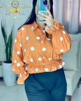 شومیز توپ توپی