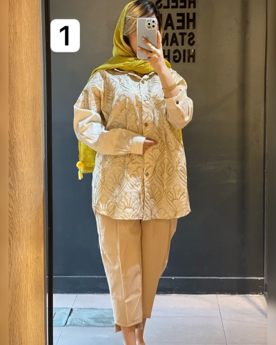 شومیز طلاکوب