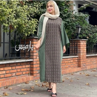 مانتو پیراهنی پرگل