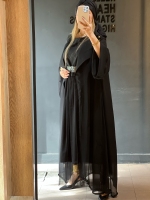 مانتو یقه امریکایی