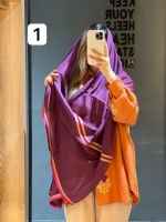 شال دستک نوار دوزی