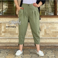 شلوار مام پیلی دار