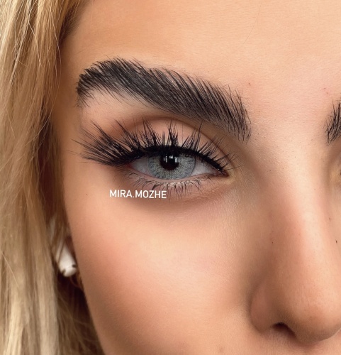 مژه یکسره Vip فاکسی دنباله دار روباهی ضربدری