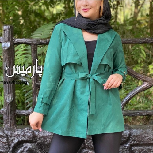 مانتو پاییزه شنل دار