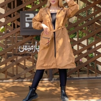 بارانی با کیف کمری
