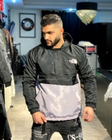 سویشرت برند NORTH FACE ترکیبی دو رنگ