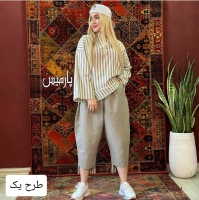 ست شومیز و شلوار روژین